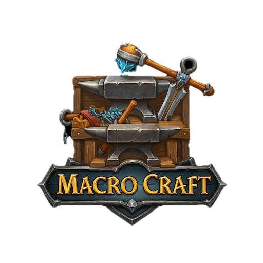 World of Warcraft game scene - AI Macro Generator header